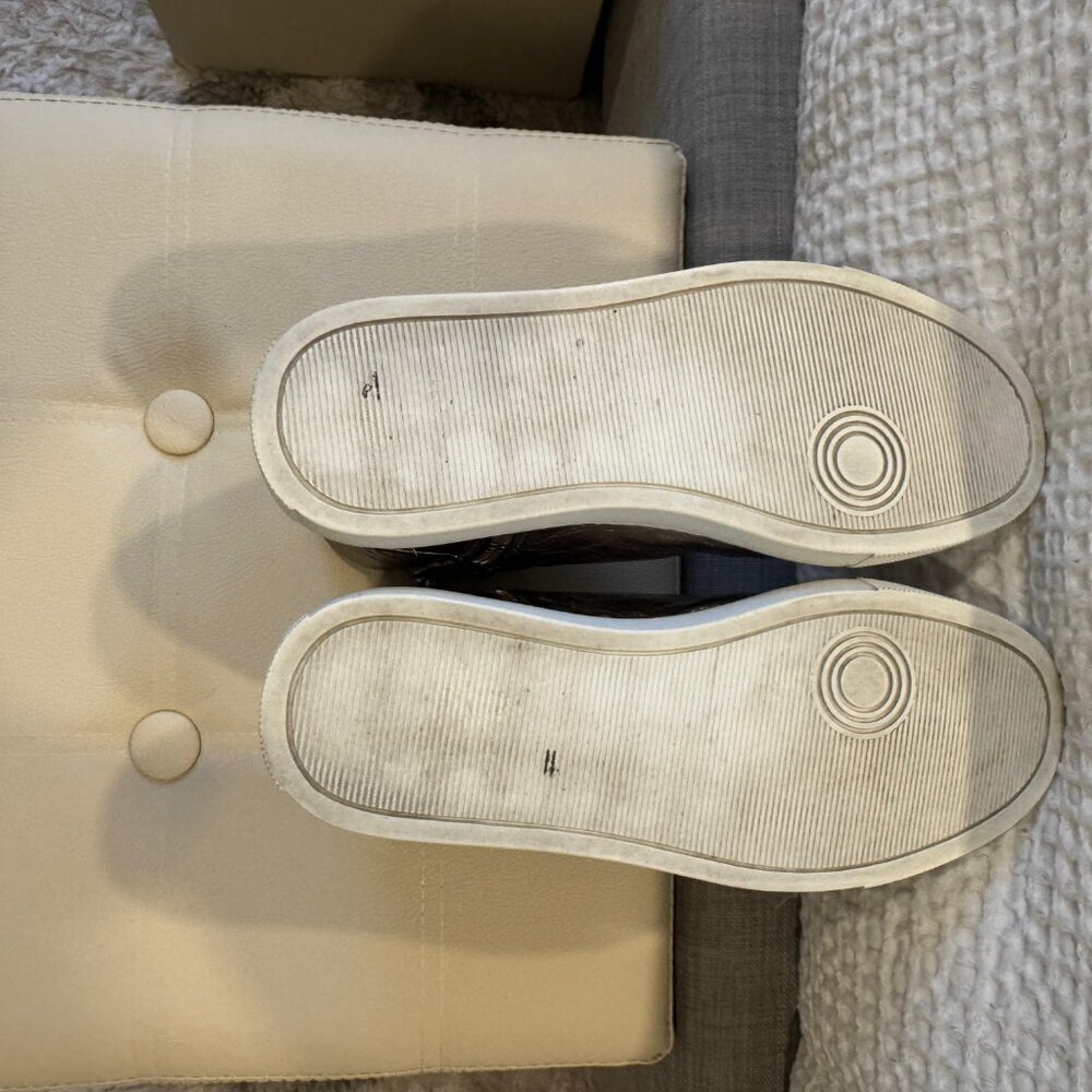 Zadig & Voltaire | High Flash Metallic High Top Sneakers - Picture 8 of 8